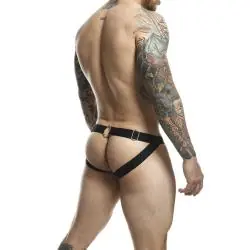 Mob - dngeon jockstrap amarillo con cadenas talla única