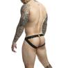 Mob - dngeon jockstrap amarillo con cadenas talla única - 5