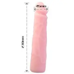 Dildo silicona tacto piel realistico 23 cm Dildo silicona tacto piel realistico 23 cm