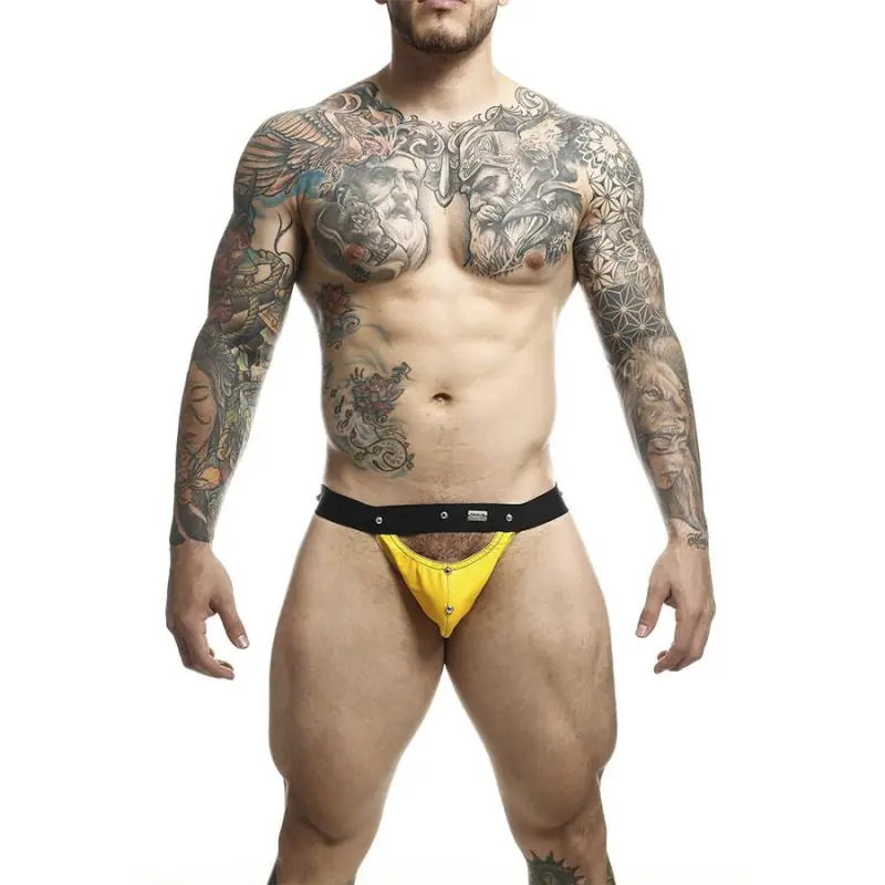 Mob - dngeon jockstrap deportista amarillo talla única