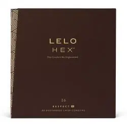 Lelo hex condoms respect xl 36 pack