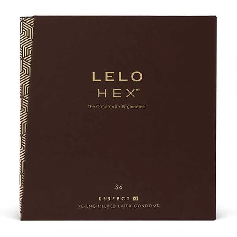 Lelo hex condoms respect xl 36 pack