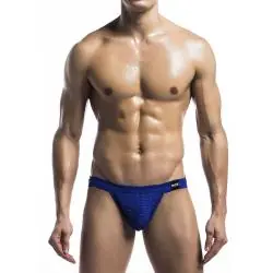 Mob - bañador fetish jockstrap azul talla s