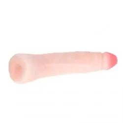 Dildo silicona tacto piel realistico 19cm