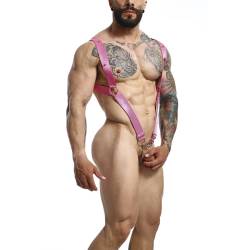 Mob - dngeon arnés de recta rosa talla única - - 3