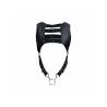 Mob - dngeon arnés negro con anillo superior para el pene talla única - 6