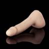 Dildo Brent Corrigan tumbado sobre fondo negro