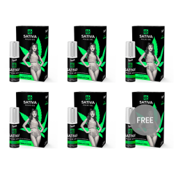 Coquette chic desire - pulse gel sativa vibración extrema premium 6ml 5 + 1 gratis