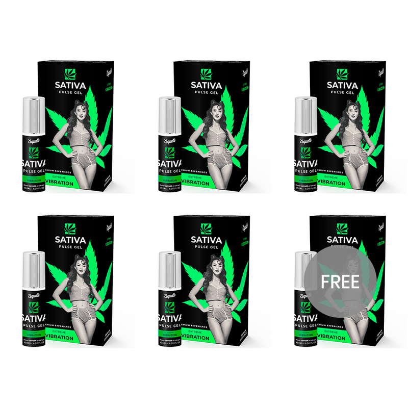 Coquette chic desire - pulse gel sativa vibración extrema premium 6ml 5 + 1 gratis Coquette chic desire - pulse gel sativa vibración extrema premium 6ml 5 + 1 gratis