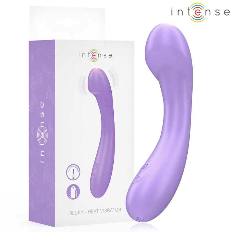 Intense - becky vibrador 19 cm calentable 7 vibraciones morado Intense - becky vibrador 19 cm calentable 7 vibraciones morado