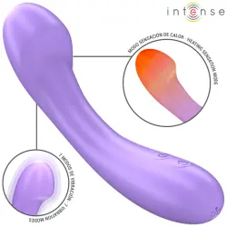 Intense - becky vibrador 19 cm calentable 7 vibraciones morado Intense - becky vibrador 19 cm calentable 7 vibraciones morado