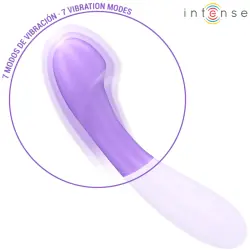 Intense - becky vibrador 19 cm calentable 7 vibraciones morado Intense - becky vibrador 19 cm calentable 7 vibraciones morado