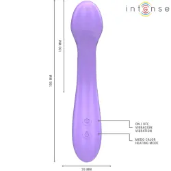 Intense - becky vibrador 19 cm calentable 7 vibraciones morado Intense - becky vibrador 19 cm calentable 7 vibraciones morado