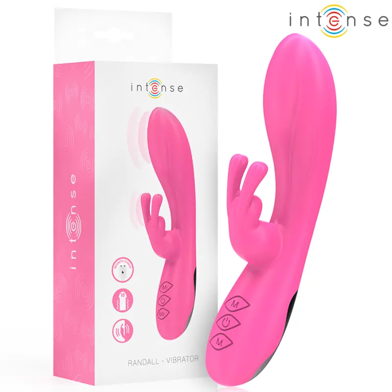 Intense - randall vibrador rabbit 10 vibraciones rosa Intense - randall vibrador rabbit 10 vibraciones rosa