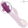 Intense - halle vibrador multifunción con lengua estimuladora en forma de delfín morado - 5