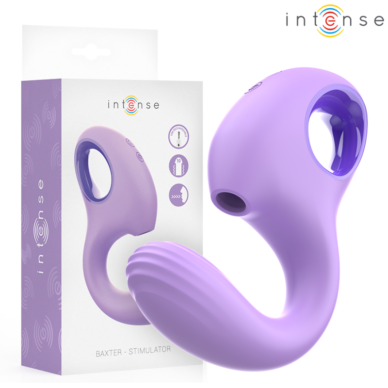 Intense - baxter vibrador & estimulador violeta Intense - baxter vibrador & estimulador violeta