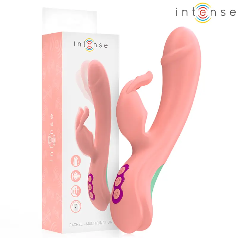 Intense - rachel vibrador rabbit 5 vibraciones rosa Intense - rachel vibrador rabbit 5 vibraciones rosa