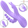 Intense - miko triple vibrador rabbit & estimulador & anal 7 vibraciones morado - 2
