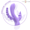 Intense - miko triple vibrador rabbit & estimulador & anal 7 vibraciones morado - 4