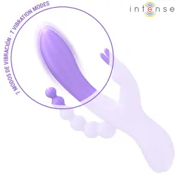 Intense - miko triple vibrador rabbit & estimulador & anal 7 vibraciones morado Intense - miko triple vibrador rabbit & estimulador & anal 7 vibraciones morado