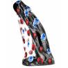 All black dildo realista negro fisting 29 cm - 3