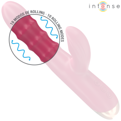 Intense - chloe vibrador multifunción 3 en 1 rojo