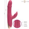 Intense - chloe vibrador multifunción 3 en 1 rojo - 6