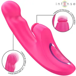 Intense - emi vibrador 13,5 cm multifunción 3 en 1 10 vibraciones rosa Intense - emi vibrador 13,5 cm multifunción 3 en 1 10 vibraciones rosa