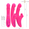 Intense - emi vibrador 13,5 cm multifunción 3 en 1 10 vibraciones rosa - 3