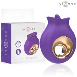 Intense - tuli estimulador clítoris 9 vibraciones & 9 oscilaciones morado