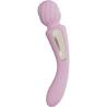LELO SWITCH rosa claro con cabezal wand y punta curvada