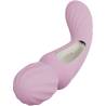Detalle del cabezal texturizado de LELO SWITCH rosa claro
