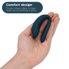 We-Vibe Sync O azul petróleo en la palma de una mano