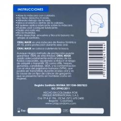 Uniq oral mask preservativos sin latex 1 unidad