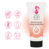 Kikí Travel gel efecto calor sabor cannabis 50 ml, iconos de sus características