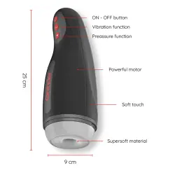 Oninder - seoul masturbador masculino de compresion y vibración - app gratuita