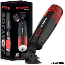 Jamyjob - storm masturbador vagina automático 10 modos rotación y empuje