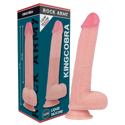 Rockarmy liquid silicone dildo premium kingcobra 24cm - - 8