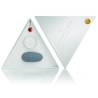 Horoscope Aries, kit con estimulador gris y colgante dentro de su caja triangular abierta