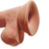 Ventosa del King Cock Plus 6,5 pulgadas con testículos caramelo