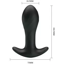 Pretty love - vibrador anal negro