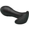 Vibrador anal Pretty Love negro de lado