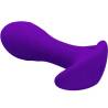 Vibrador anal Pretty Love lila de lado