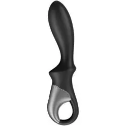 Satisfyer - heat climax vibrador anal app negro