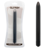 Vibrador Glossy Slim negro con su blíster