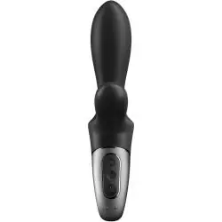 Satisfyer - heat climax+ vibrador anal app negro
