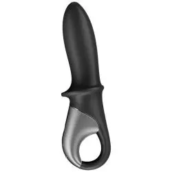 Satisfyer - hot passion vibrador anal app negro