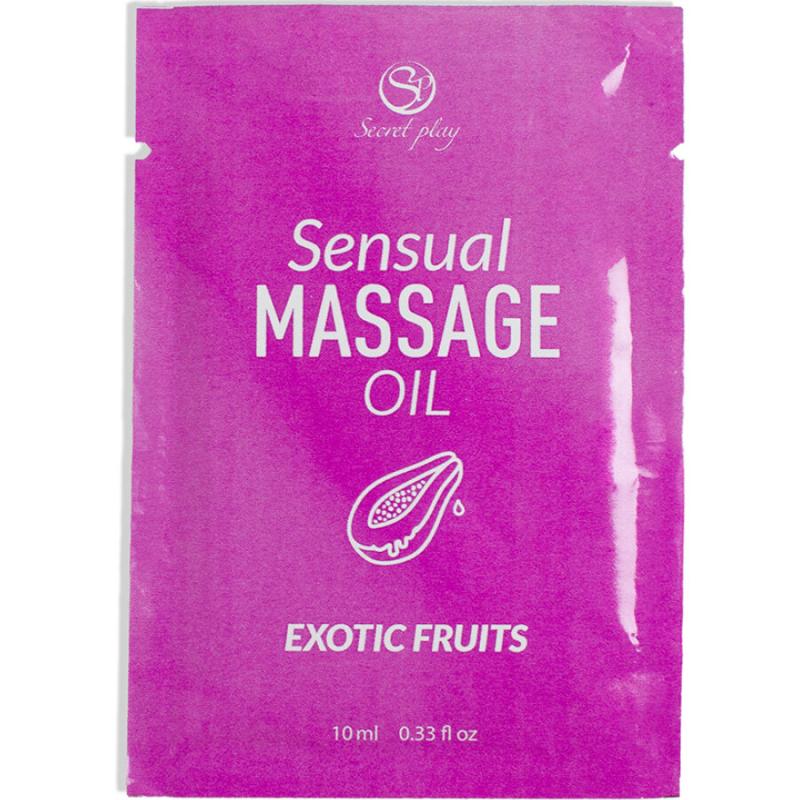 Secretplay - monodosis aceite de masaje frutas exóticas 10 ml Secretplay - monodosis aceite de masaje frutas exóticas 10 ml