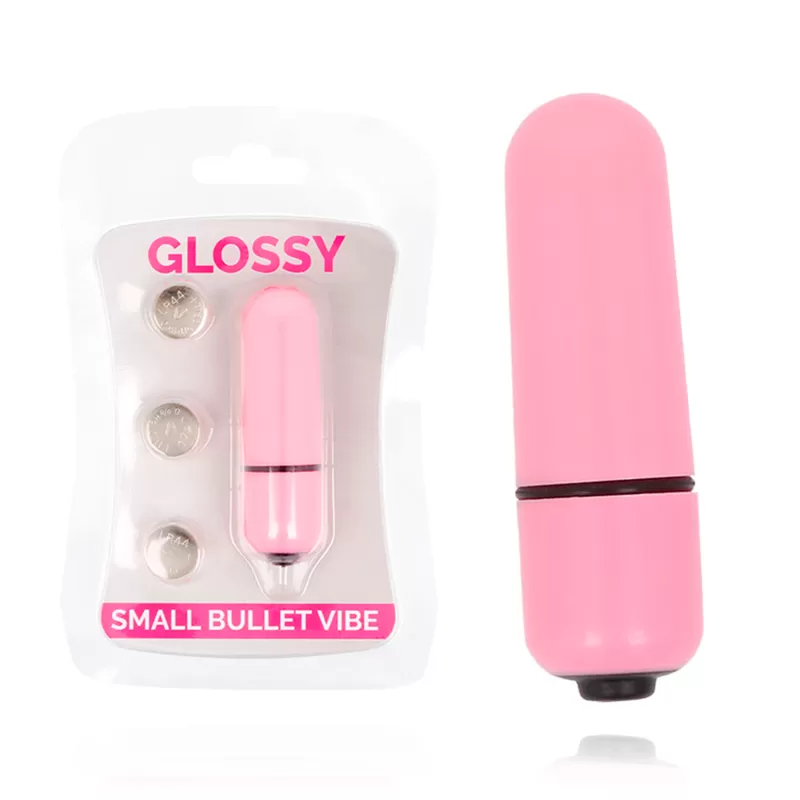 Glossy small bala vibradora rosa Glossy small bala vibradora rosa