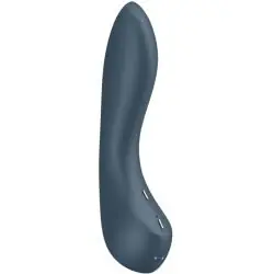 Satisfyer - g-spot wave 4 vibrador 12 programas de vibración gris oscuro